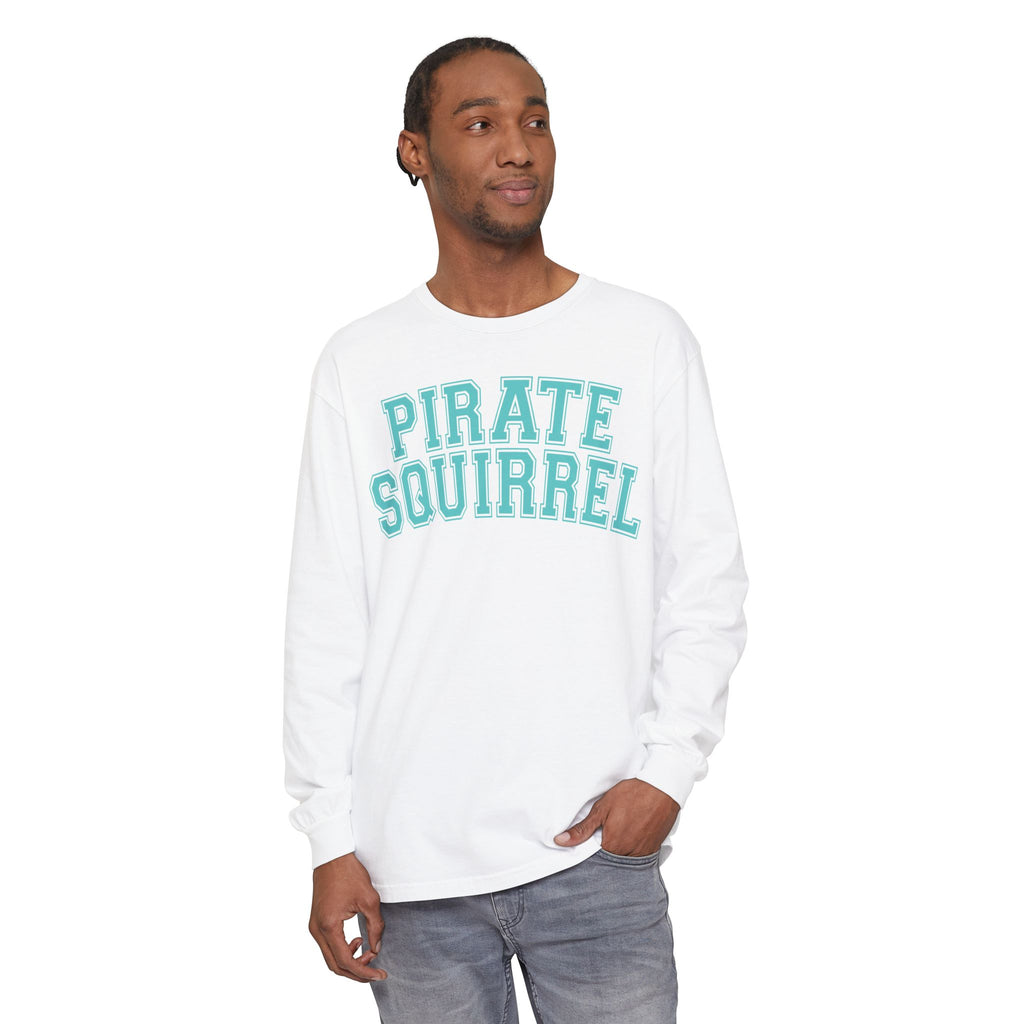Pirate Squirrel Classic Comfort Colors® Long Sleeve