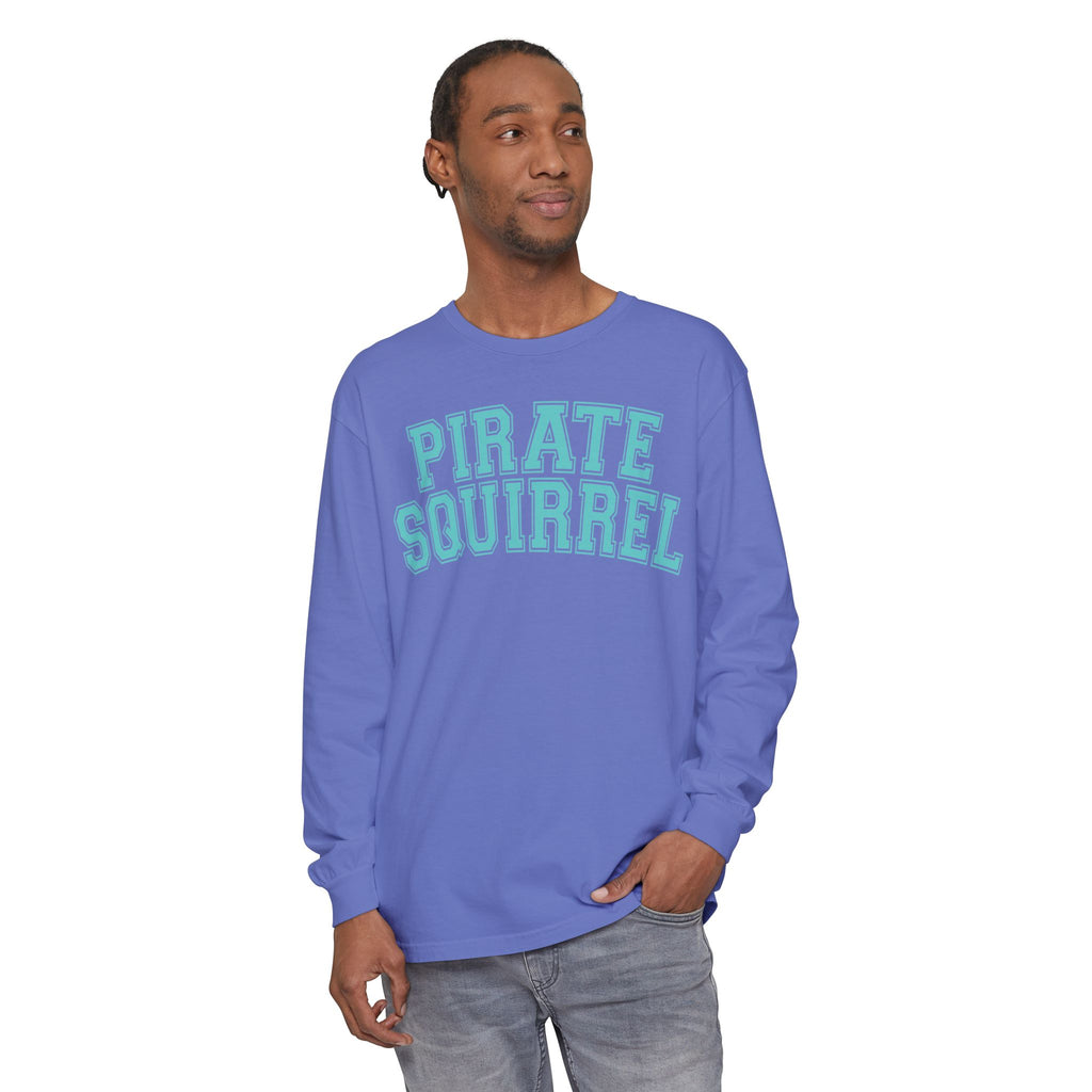Pirate Squirrel Classic Comfort Colors® Long Sleeve