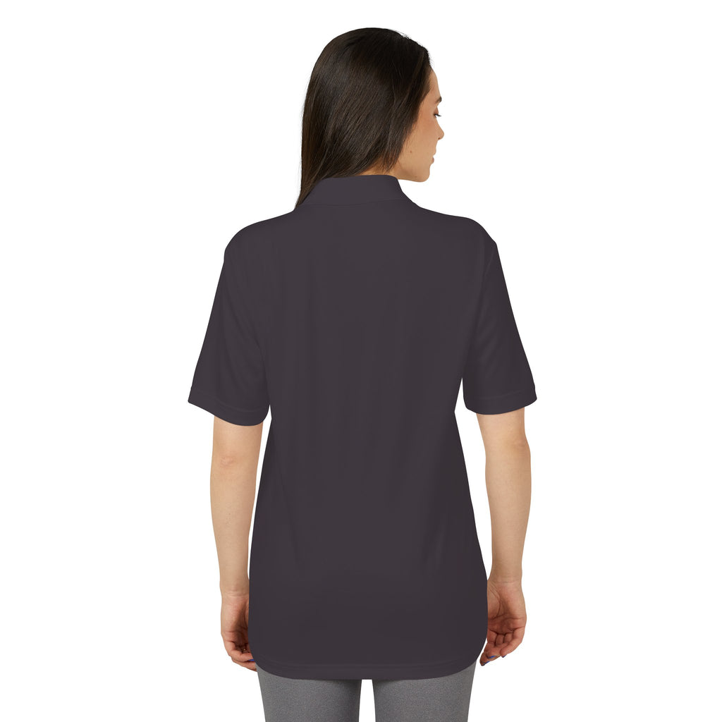 Pirate Squirrel Logo Adidas Performance Polo Shirt