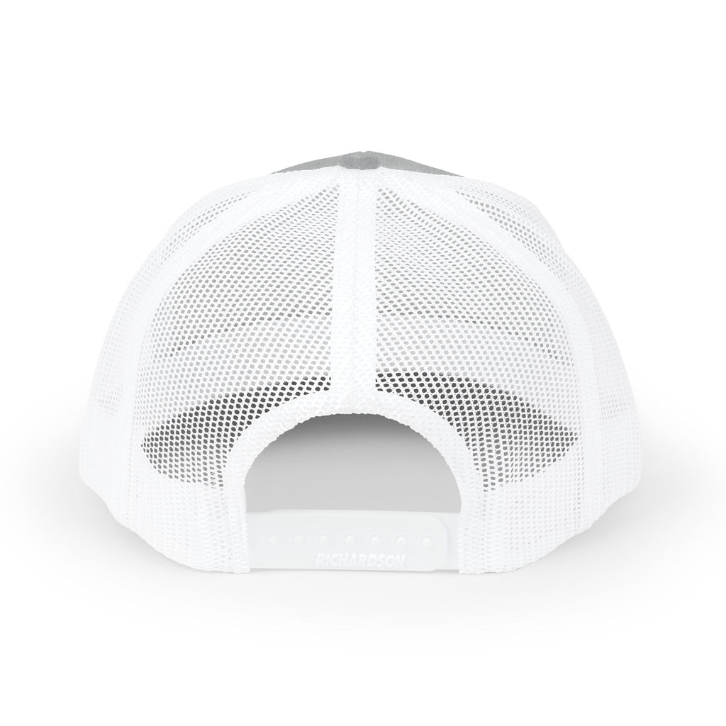 Pirate Squirrel Trucker Cap — Vintage Logo Mesh Snapback