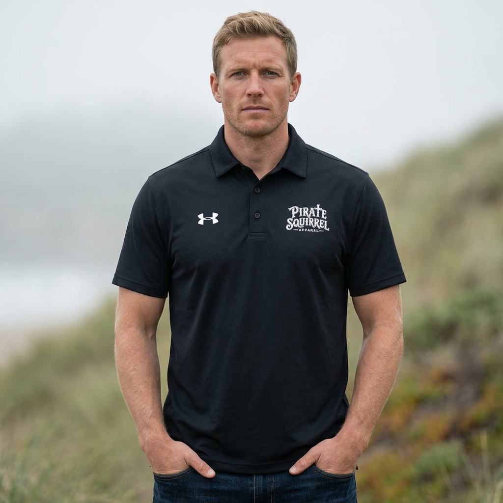 Pirate Squirrel Under Armour® Performance Polo