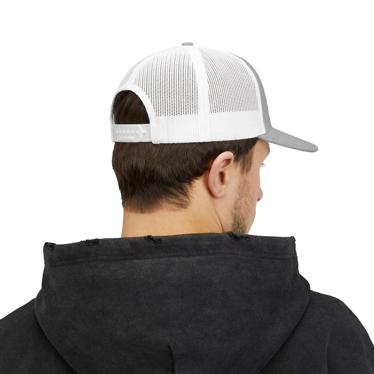 Pirate Squirrel Trucker Cap — Vintage Logo Mesh Snapback