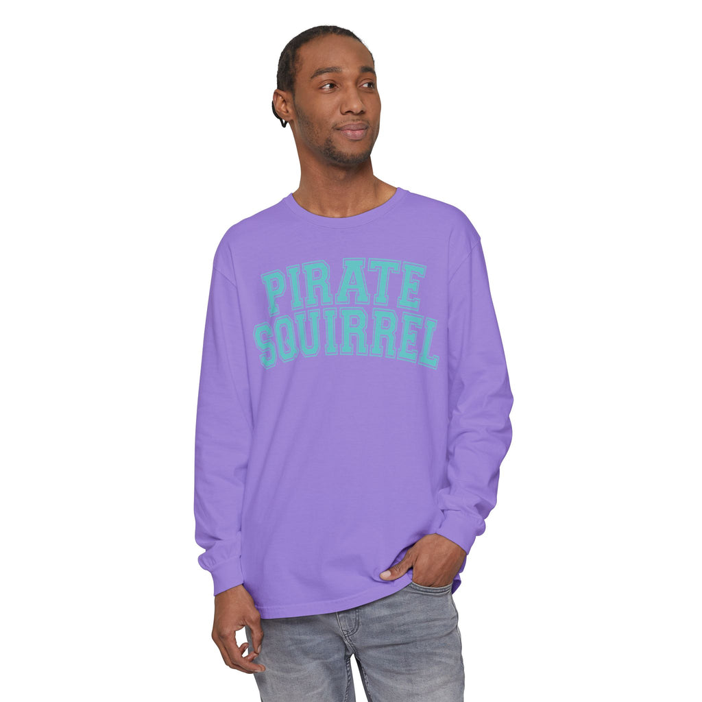 Pirate Squirrel Classic Comfort Colors® Long Sleeve