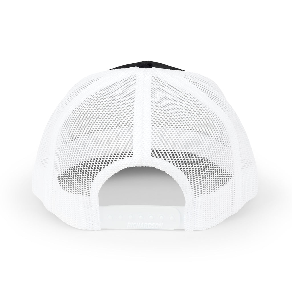 Pirate Squirrel Trucker Cap — Vintage Logo Mesh Snapback