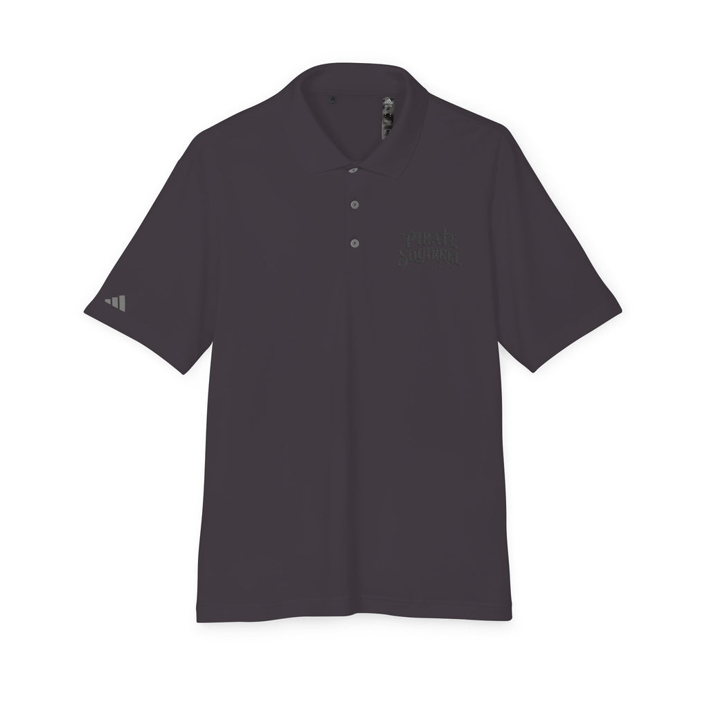 Pirate Squirrel Logo Adidas Performance Polo Shirt