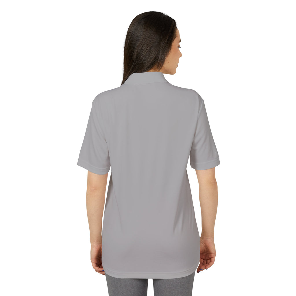 Pirate Squirrel Logo Adidas Performance Polo Shirt